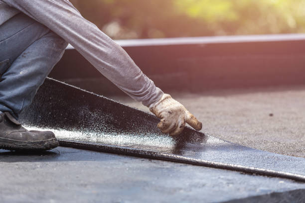 Professional Interior Drainage System technician working in Mount Hope, KS